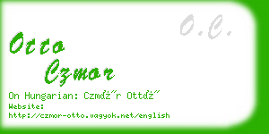 otto czmor business card